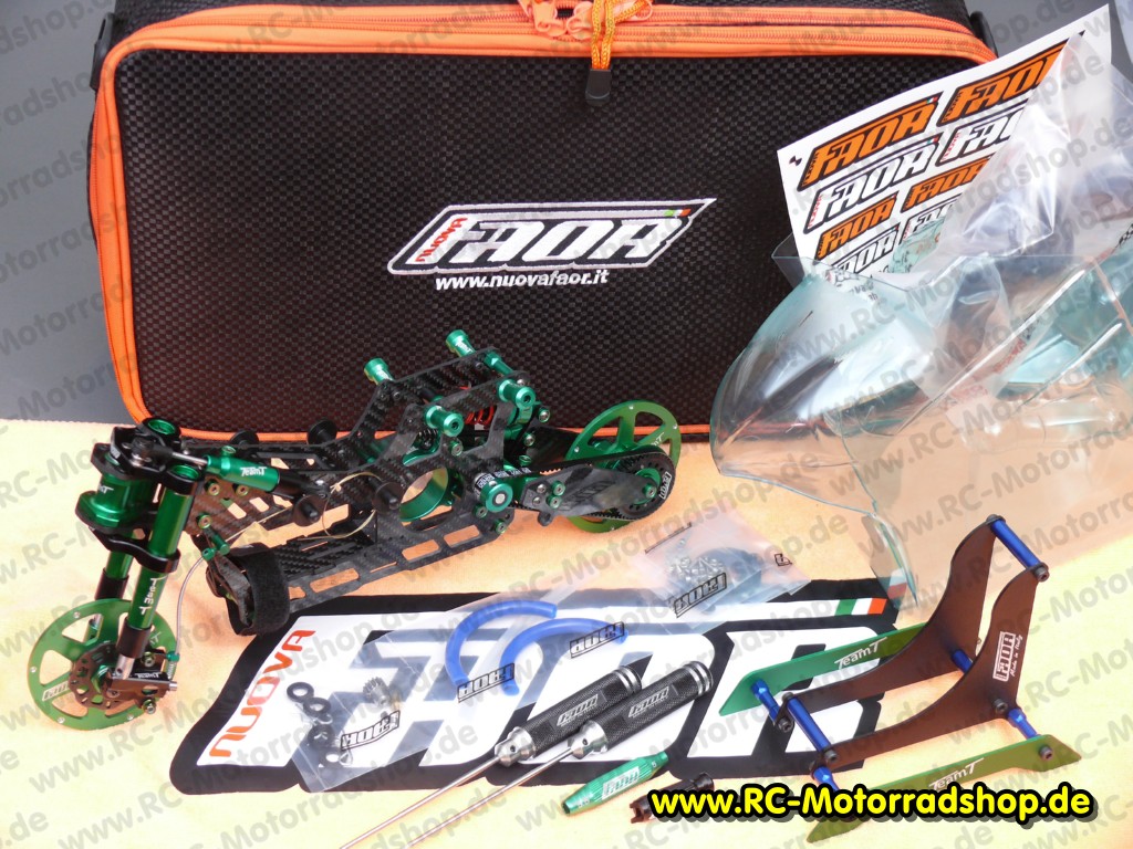T001: Wettbewerbs-Motorrad Nuova Faor T15 - Superbike mit Bremse T001